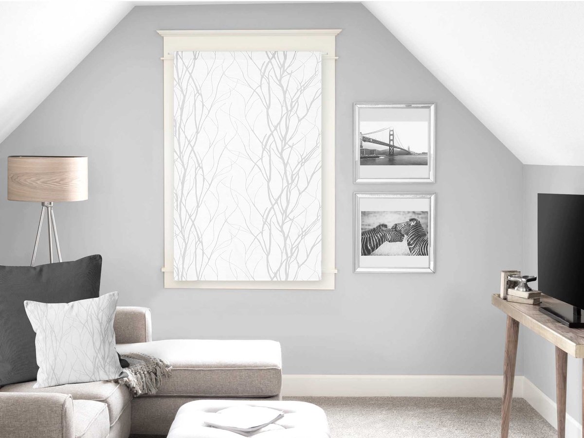 d'Ocre Liane Bise-bise, Polyester, Wit, 60 x 90 cm
