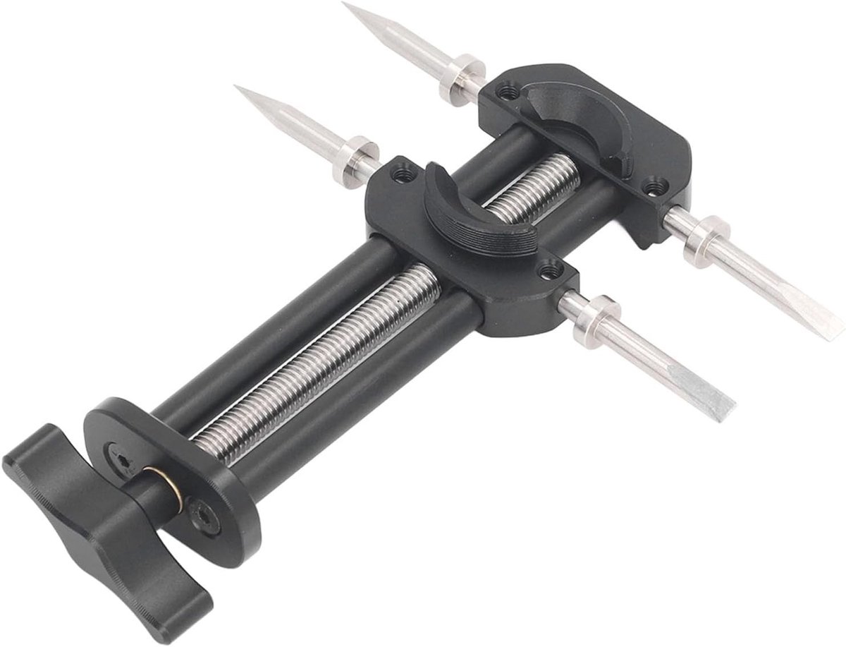Lensreparatietool voor camera's, aluminium gereedschap voor lensdraadreparatie, verstelbare ring 25mm tot 130mm, ideaal voor fotografen en hobbyisten