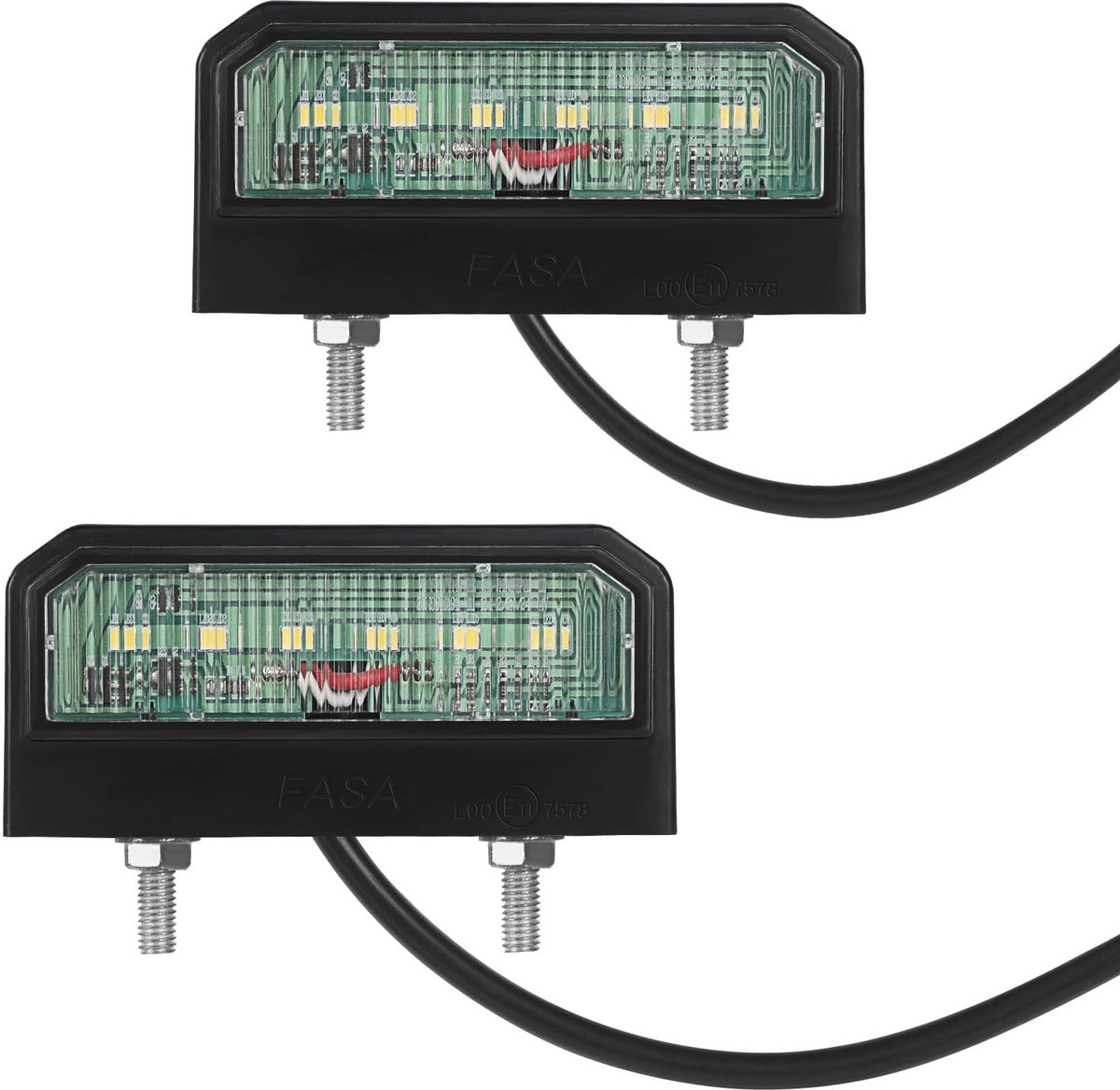 SolidKeus - 2x LED Kentekenplaatverlichting voor Voertuigen