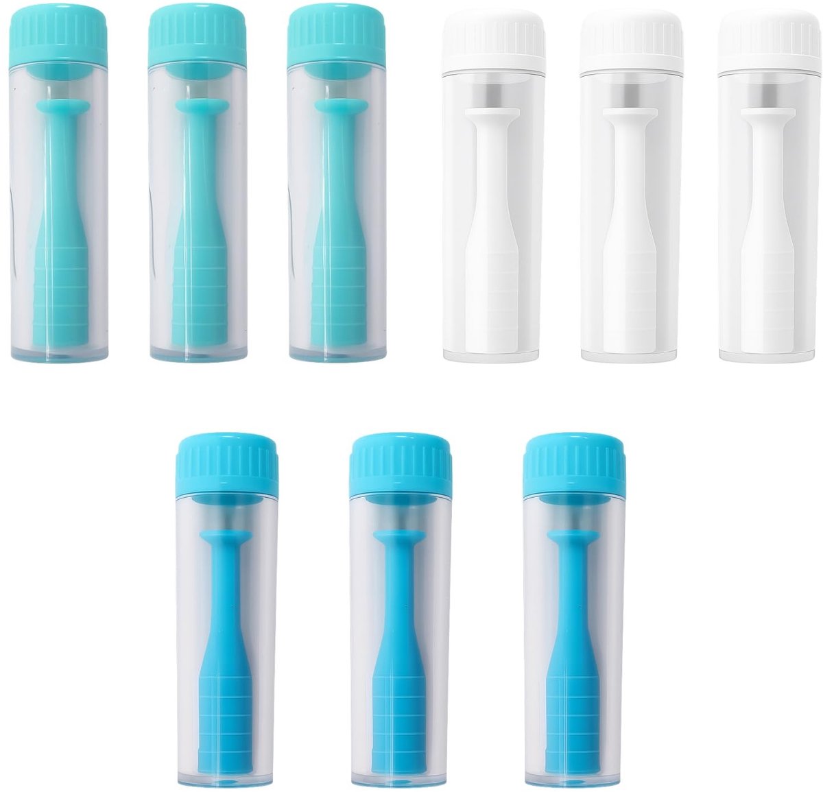 SolidKeus - Set van 9 Contactlens Invoertools voor Veilig en Hygiënisch Gebruik