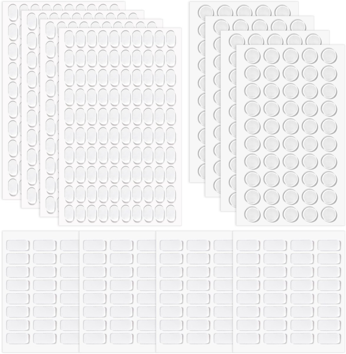 SolidKeus - 728 Stuks Dubbelzijdige Lijmplaatjes