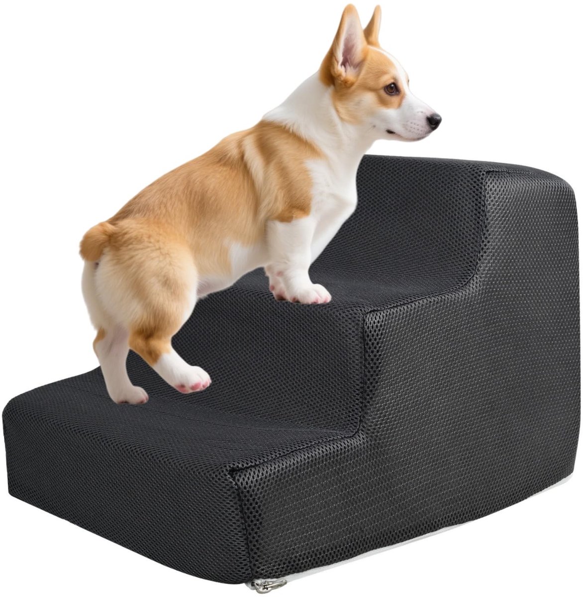 SolidKeus - 3-traps Hondentrap voor Sofa en Bed