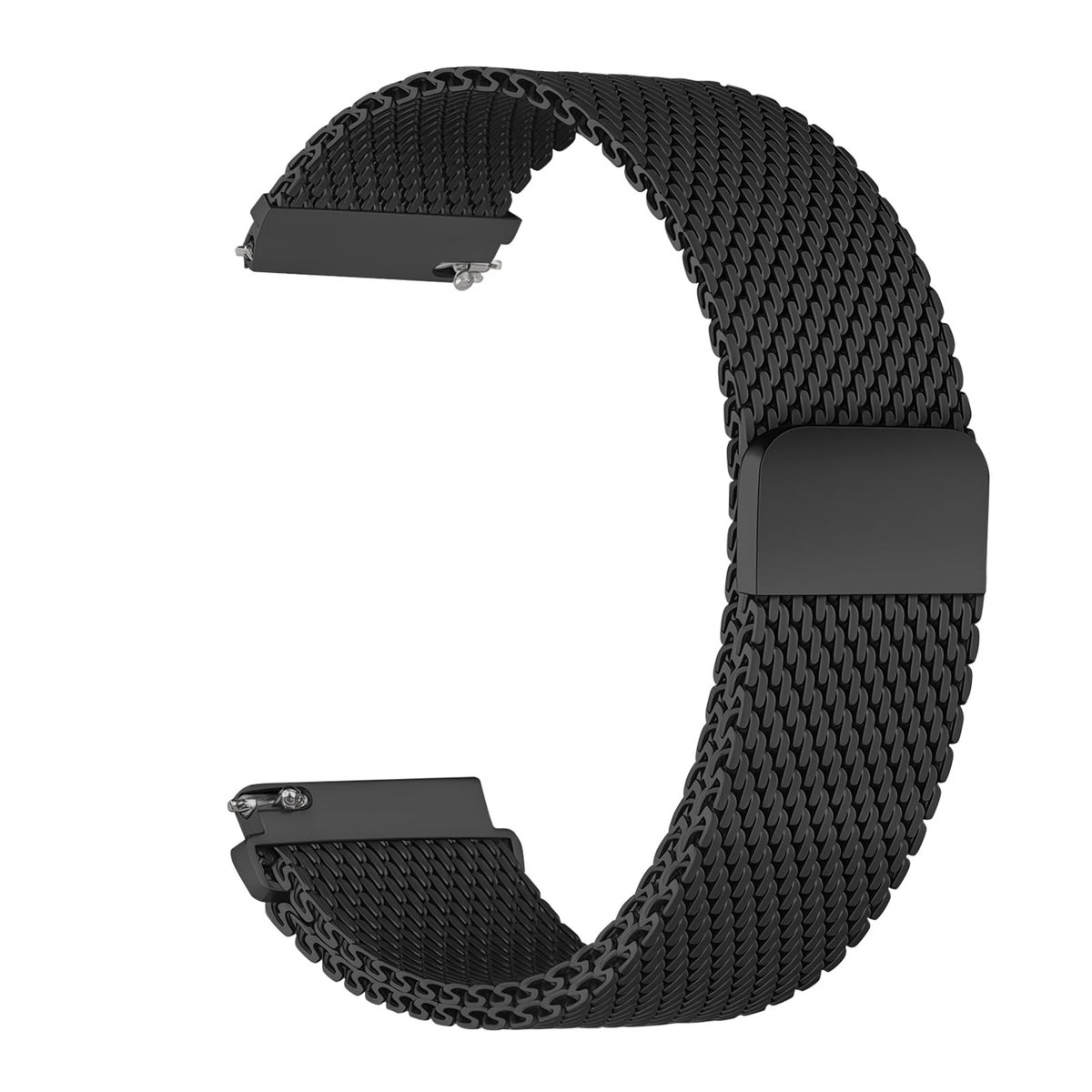 SolidKeus - Vervangband voor Horloges 20mm en 22mm Stalen Magnetisch