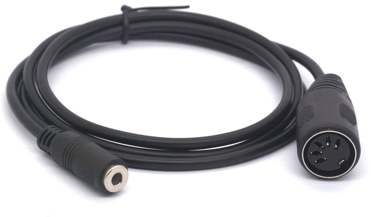 SolidKeus - 5 Pin DIN naar 0.3cm Audio Kabel Adapter voor Stereo Apparatuur