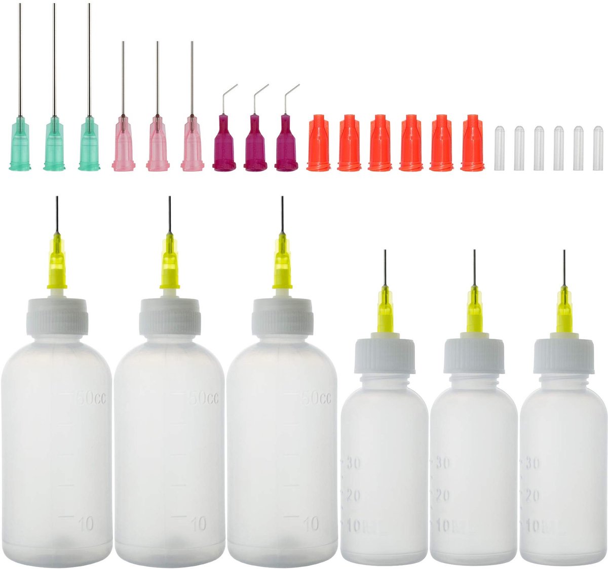 SolidKeus - Naaldfles Applicator Set met Precisienaald en Doseringsnaalden