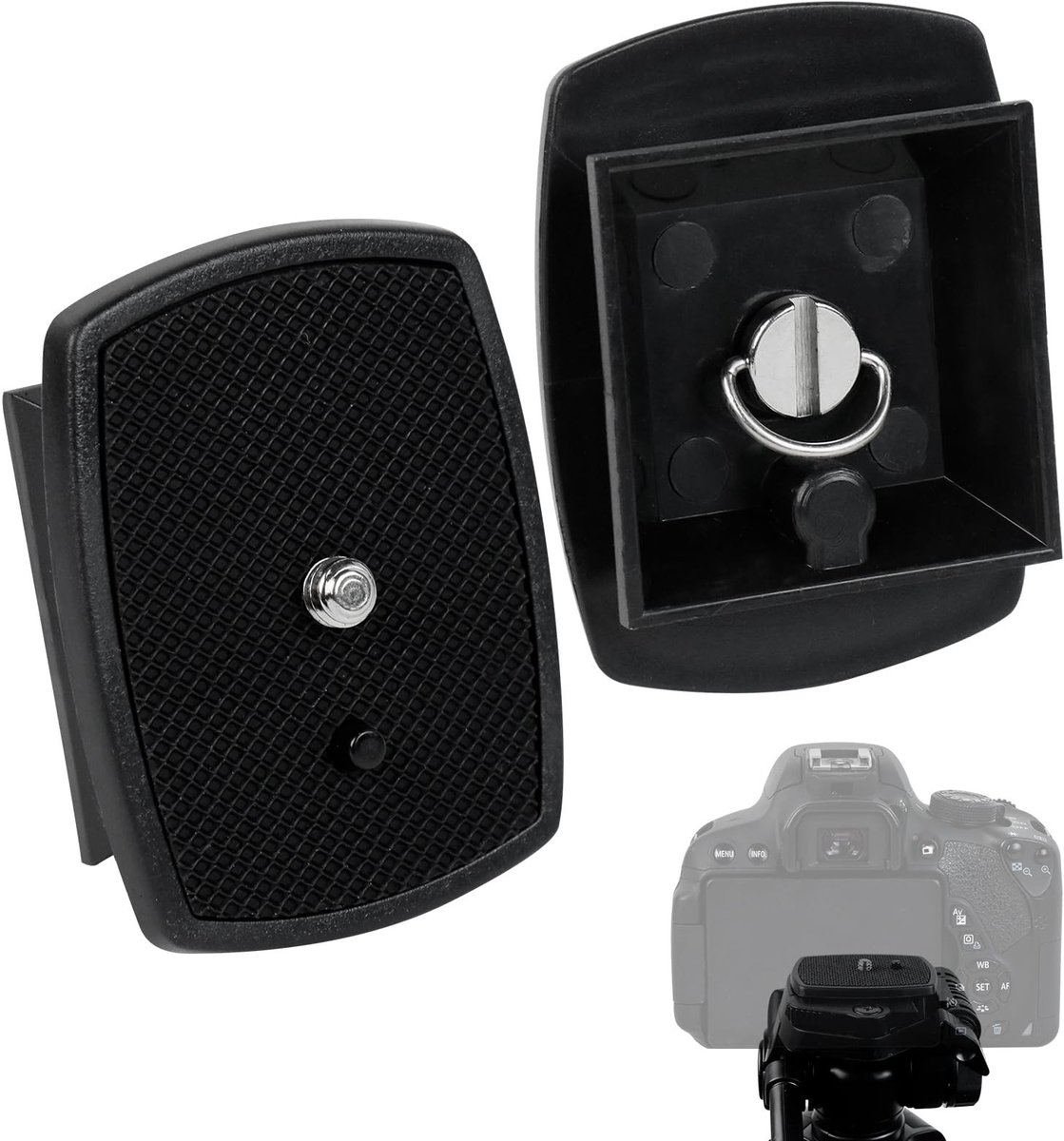 SolidKeus - Tripod Quick Release Plaat voor Camera's en Statief