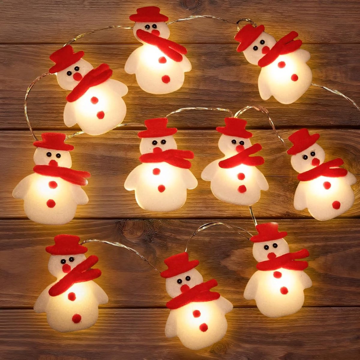 Sneeuwpop, 3 meter, 20 leds, kerstdecoratie, verlichting voor buiten, binnen, kerstboom, tuin, slaapkamer
