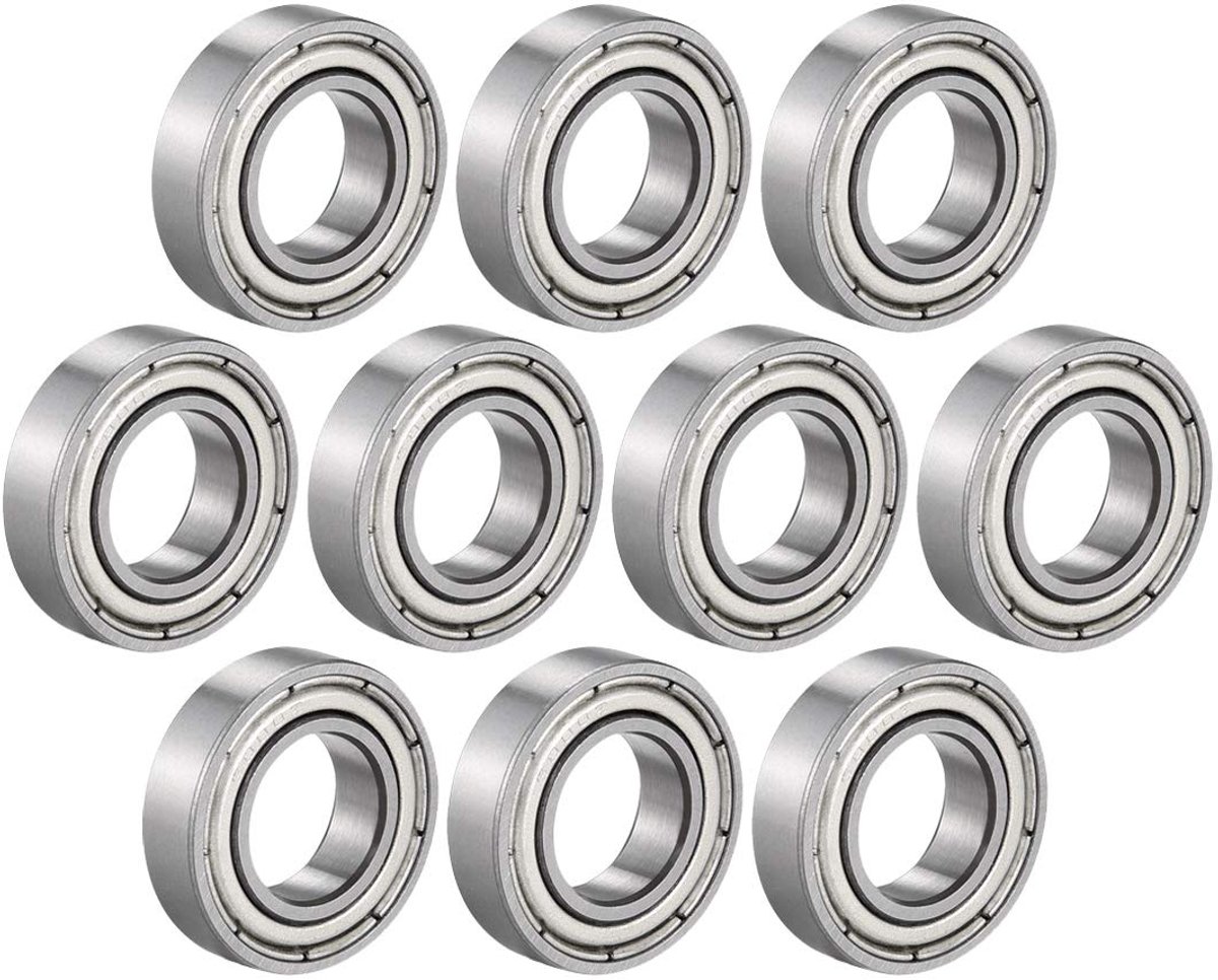 Lagers 6800Z uniek afgeschermd, 10 mm x 19 mm x 5 mm staal chroom lagers