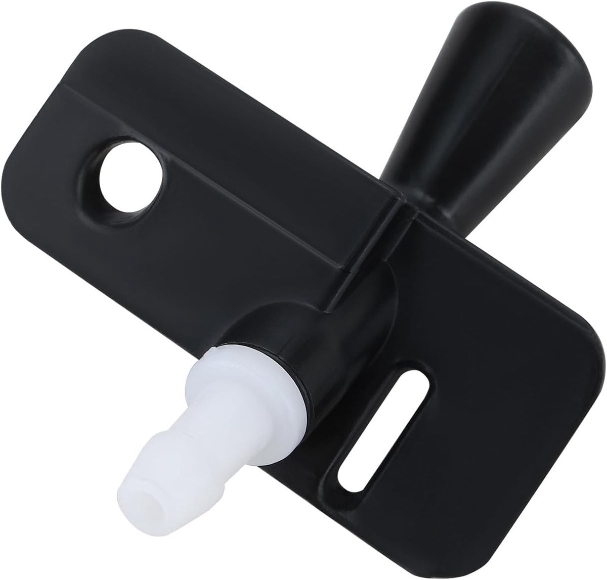 Lord of the Tools 1 ST Auto Voorruit Wasmachine Nozzle Compatibel met Honda JAZZ 2009-2015 OE 76810TF0G01 76810-TF0-G01 44.6x39.8mm Voorwasmachine Jet