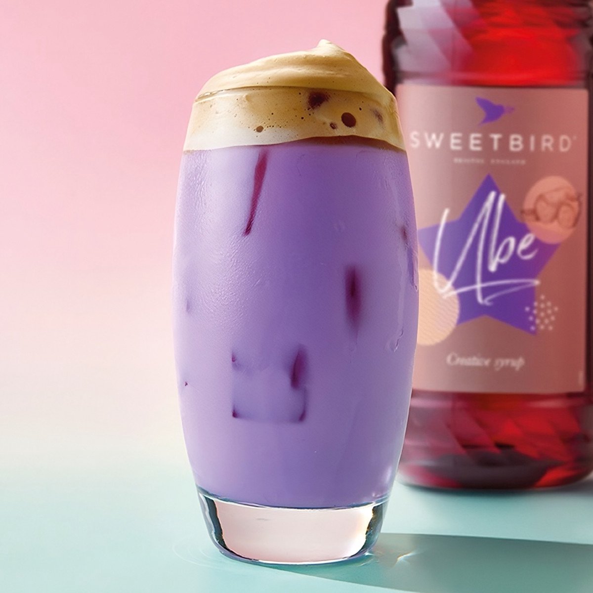 Koffiesiroop Sweetbird Ube, 1 l