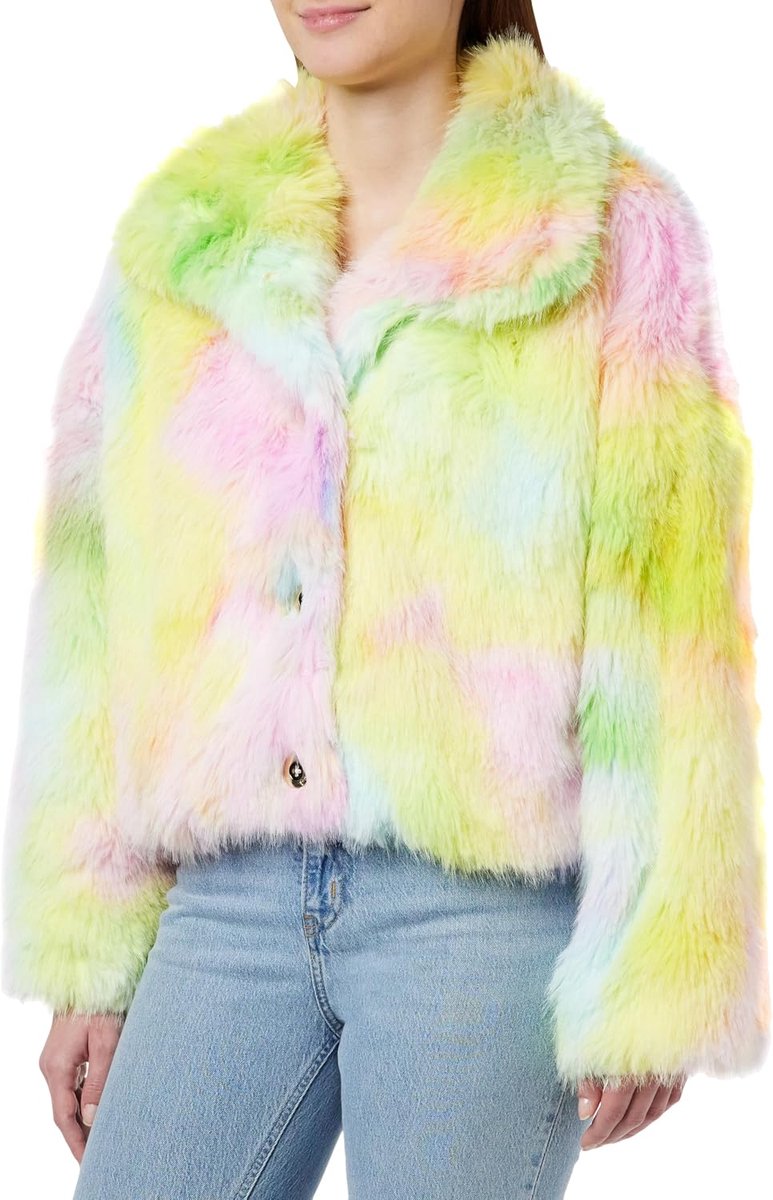 Faux Fur Blouson dames Sweater