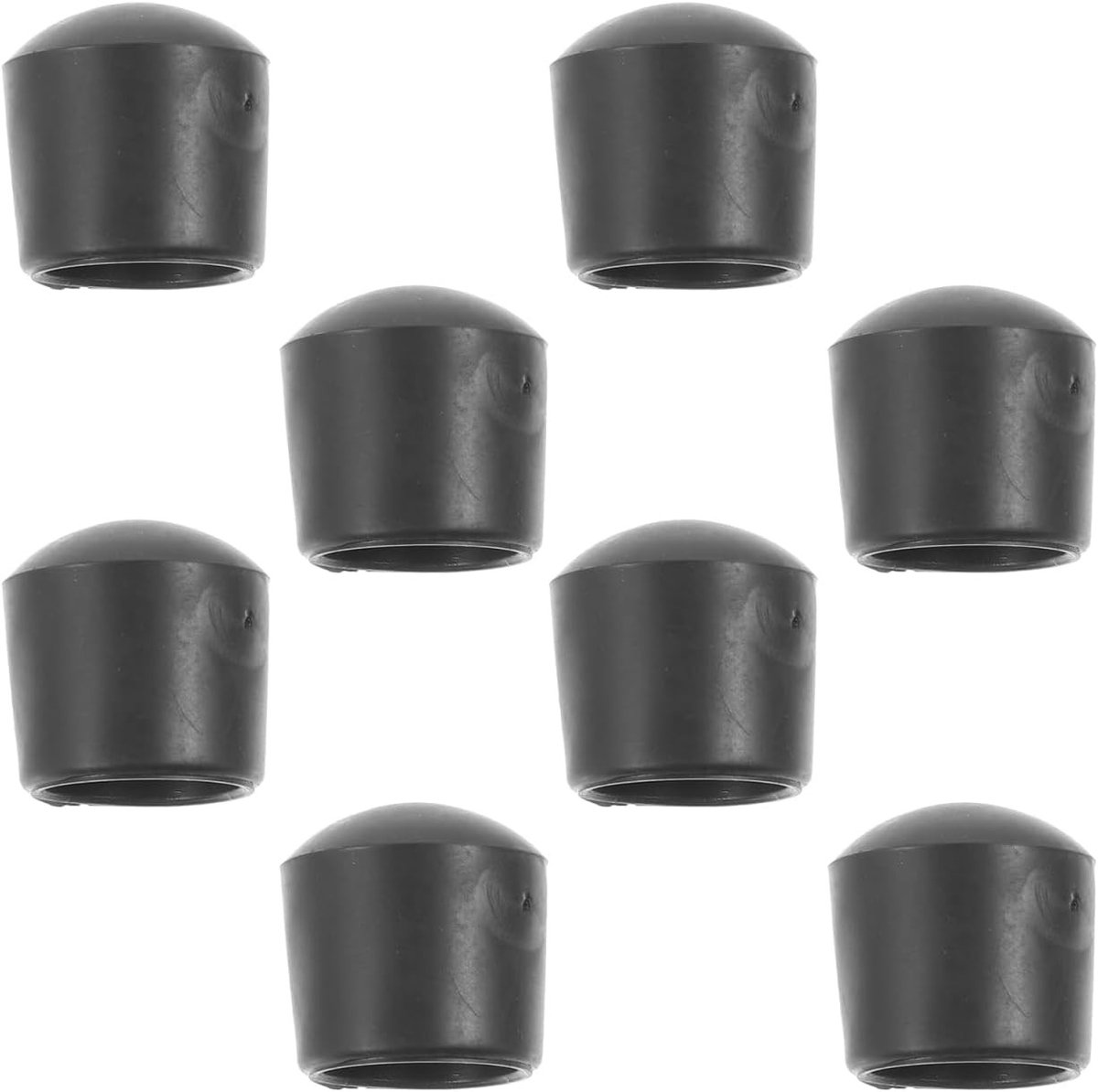 Tafelvoetbal Eindkappen - Zwart - 16 mm Diameter - Duurzaam PVC - Voor Tafelvoetbal Accessoires