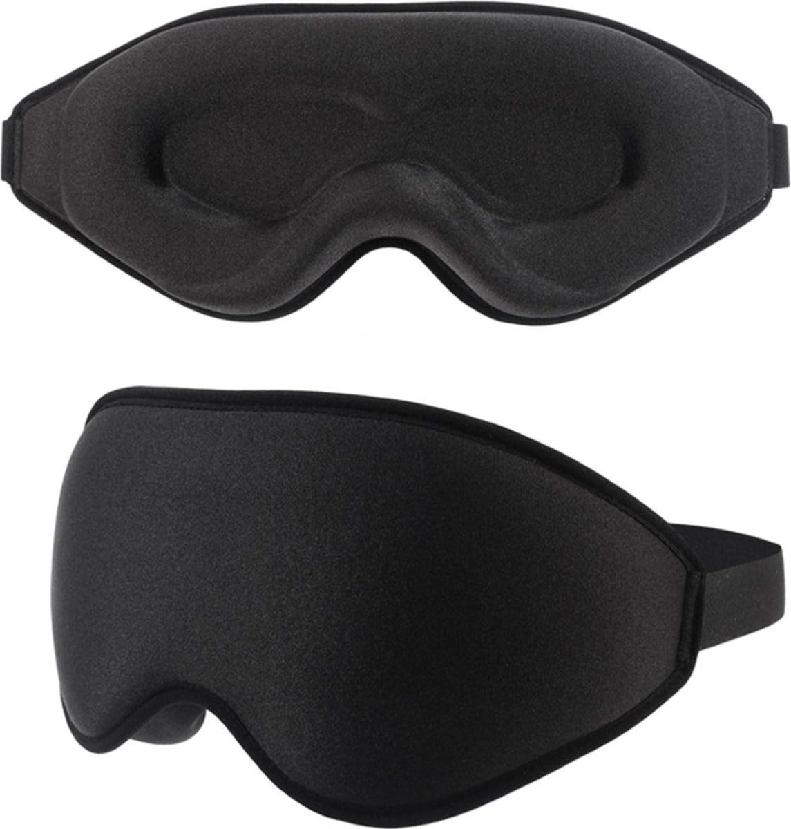 SolidKeus - 3D Slaapmasker van Geheugenfoam voor Ononderbroken Slaap
