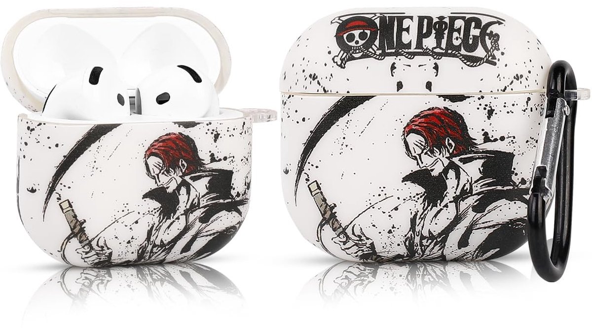SolidKeus - Beschermende Case voor AirPods 4 met Sleutelhanger en One Piece Design