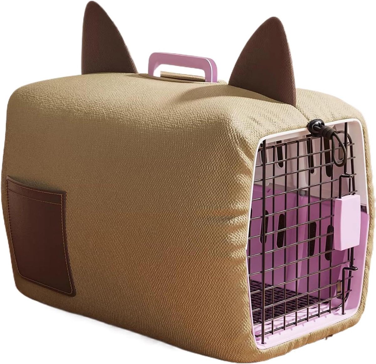 Hondenbenchhoes - Benchafdekking Krathoes - Huisdier Comfort - Warmtebehoud Winddicht - 30 x 27 x 10 cm - Zwart