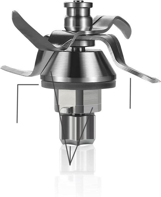 Mengmessen voor Vorwerk Thermomix TM31 keukenmachine - Roestvrij staal - Aluminium behuizing — afbeelding 5