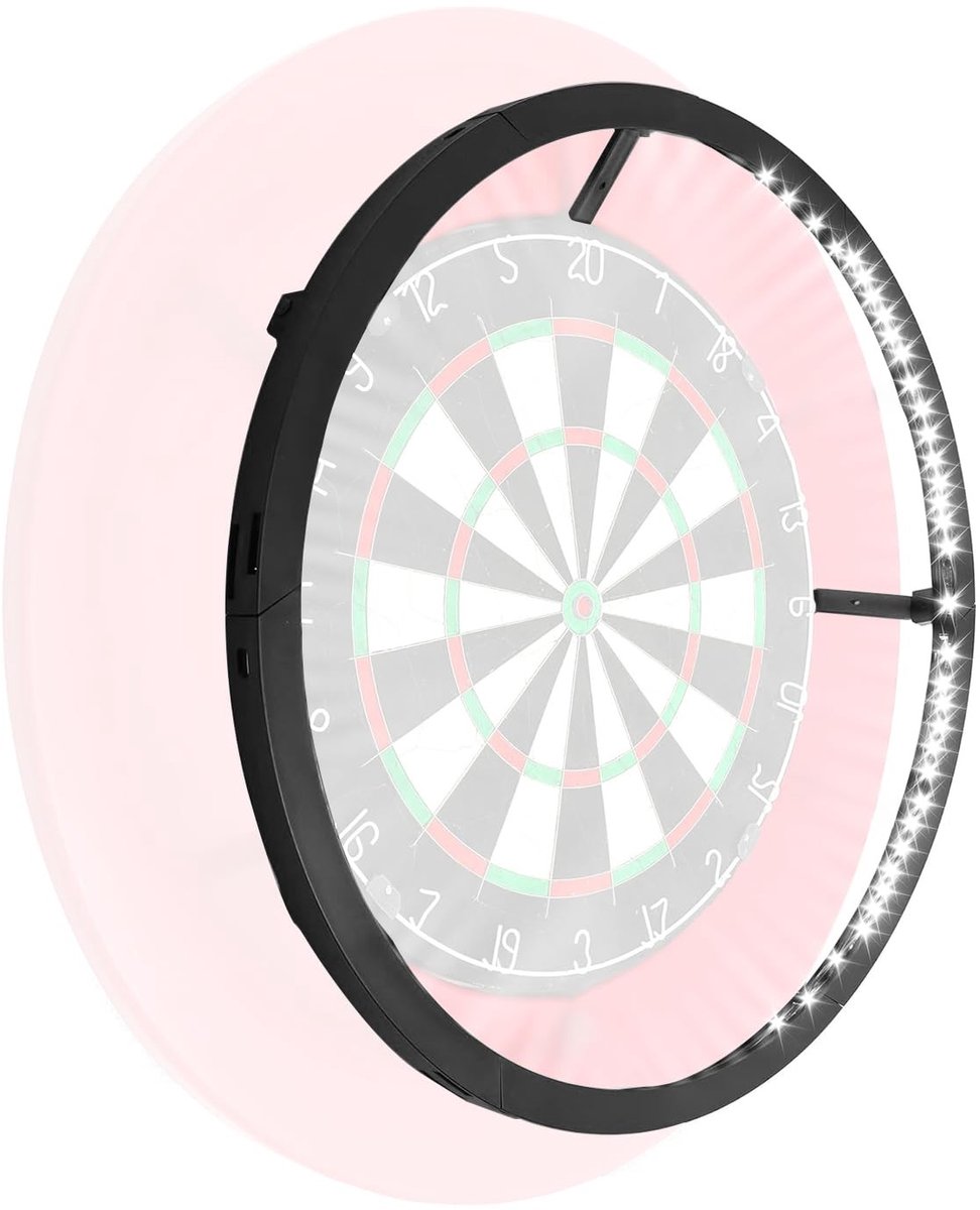 Omgoods - 360° Dartbord Verlichting met LED Ring