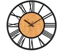 Top 10 moderne en retro wandklokken 2026: REDOM Wandklok 60 cm hout en metaal