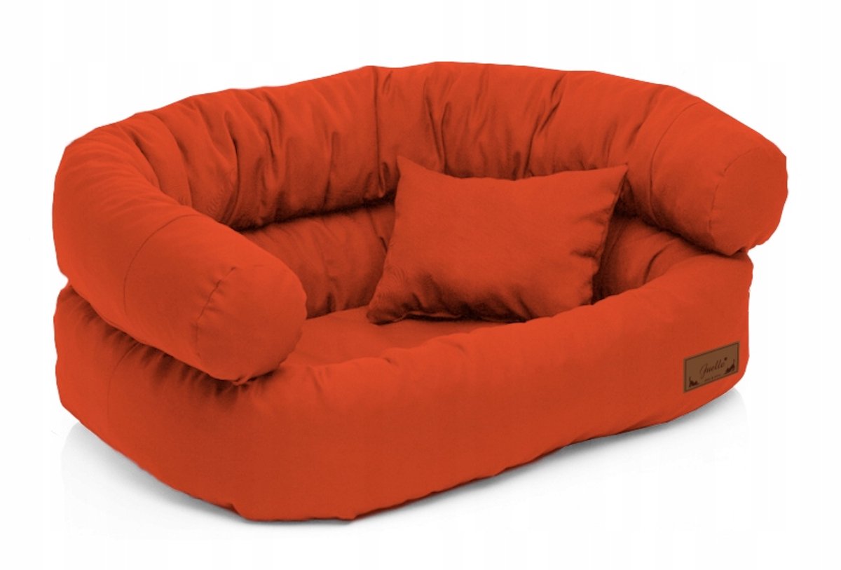 XXL Hondenmand Fauteuil 140x100cm Oranje - Comfortabel en Wasbaar