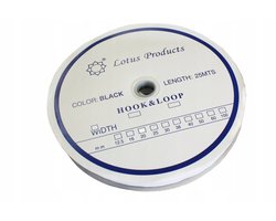 Klittenband met Lijm 20mm - 25 Meter Rol - Keuze Haak van Lus