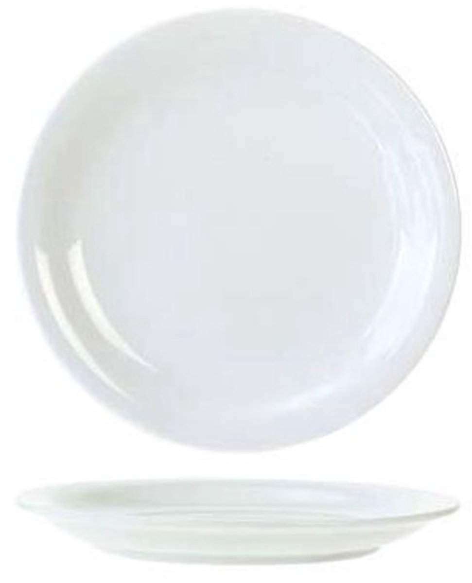 Cosy&Trendy Everyday Dessertbord - Wit - 18,5 cm