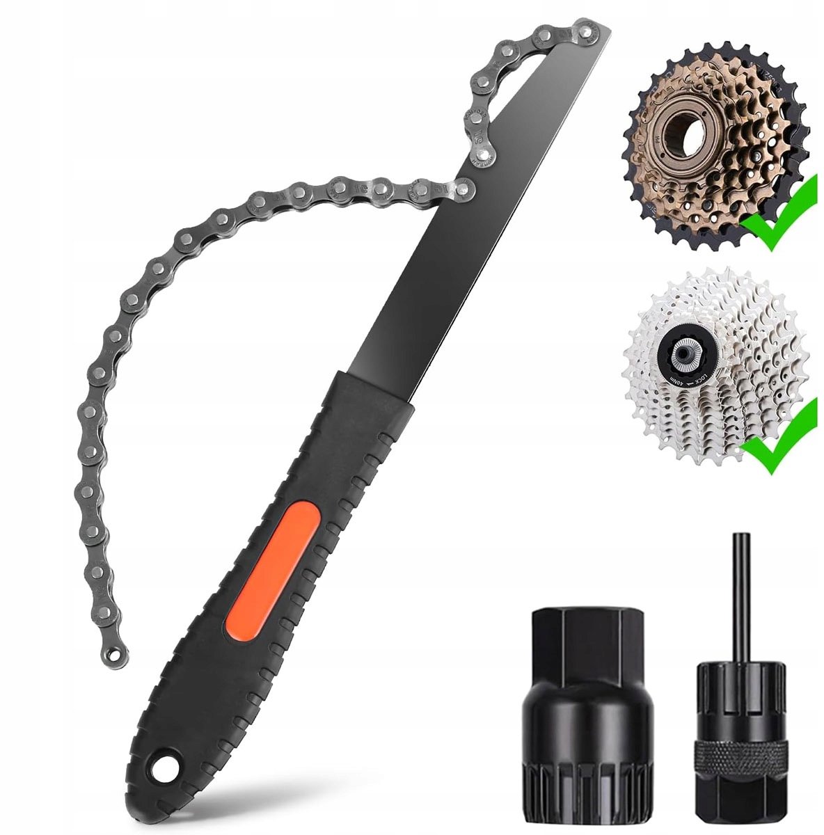 Fiets cassette gereedschap: kettingzweep & afnemer