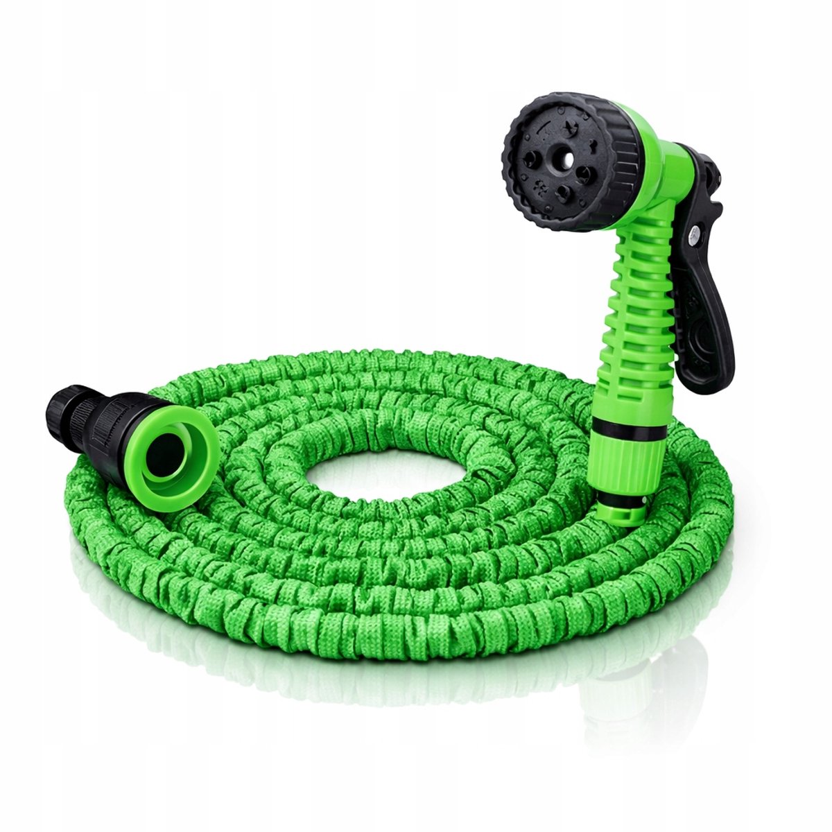 Flexibele tuinslang 5-15m met universele sproeier