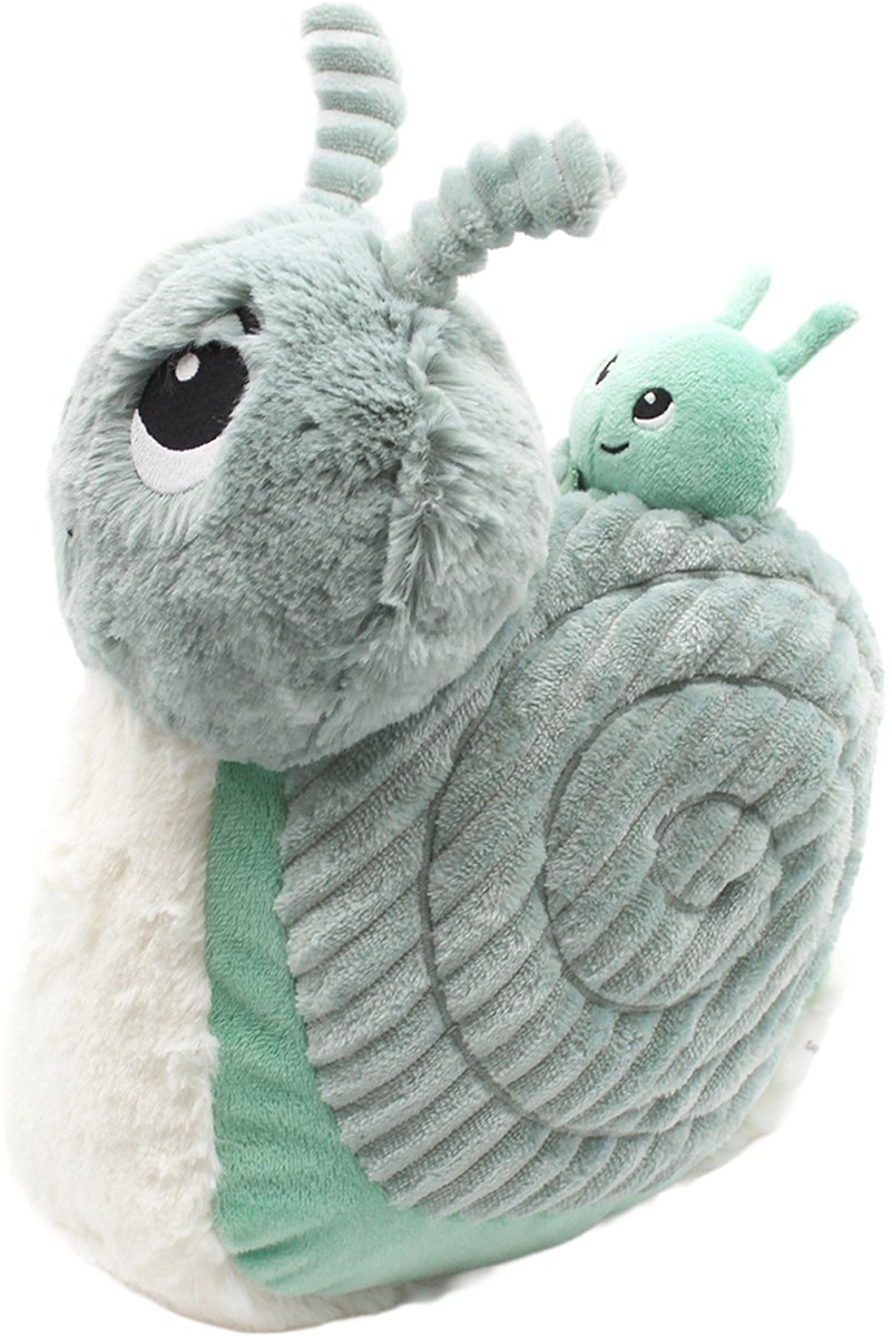 Les Ptipotos Speedou The Snail Knuffel - Mint