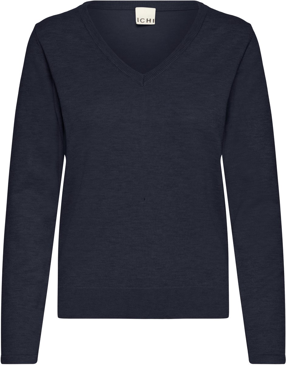 ICHI - IHLULS V-NECK LS - Dames - Gebreide truien