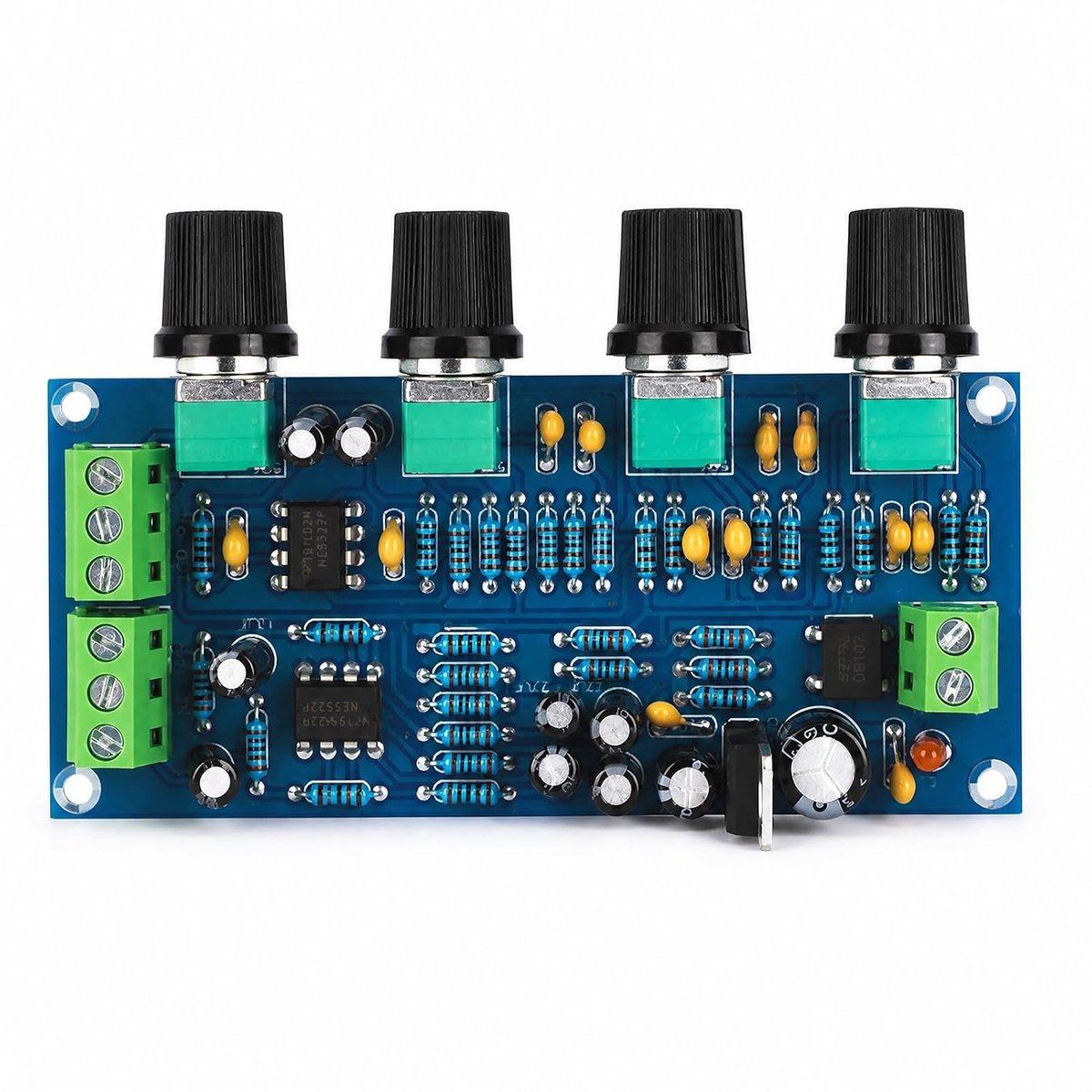 Tone Board, Single Power Supply Eletrical Supplies Fever-Grade voor NE5532 versterker met plastic volumeregelknop, versterker board module