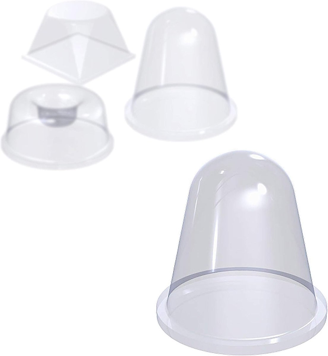 Zelfklevend | speciale vormen Ø 16,6 x H 16,6 mm, 64 St.