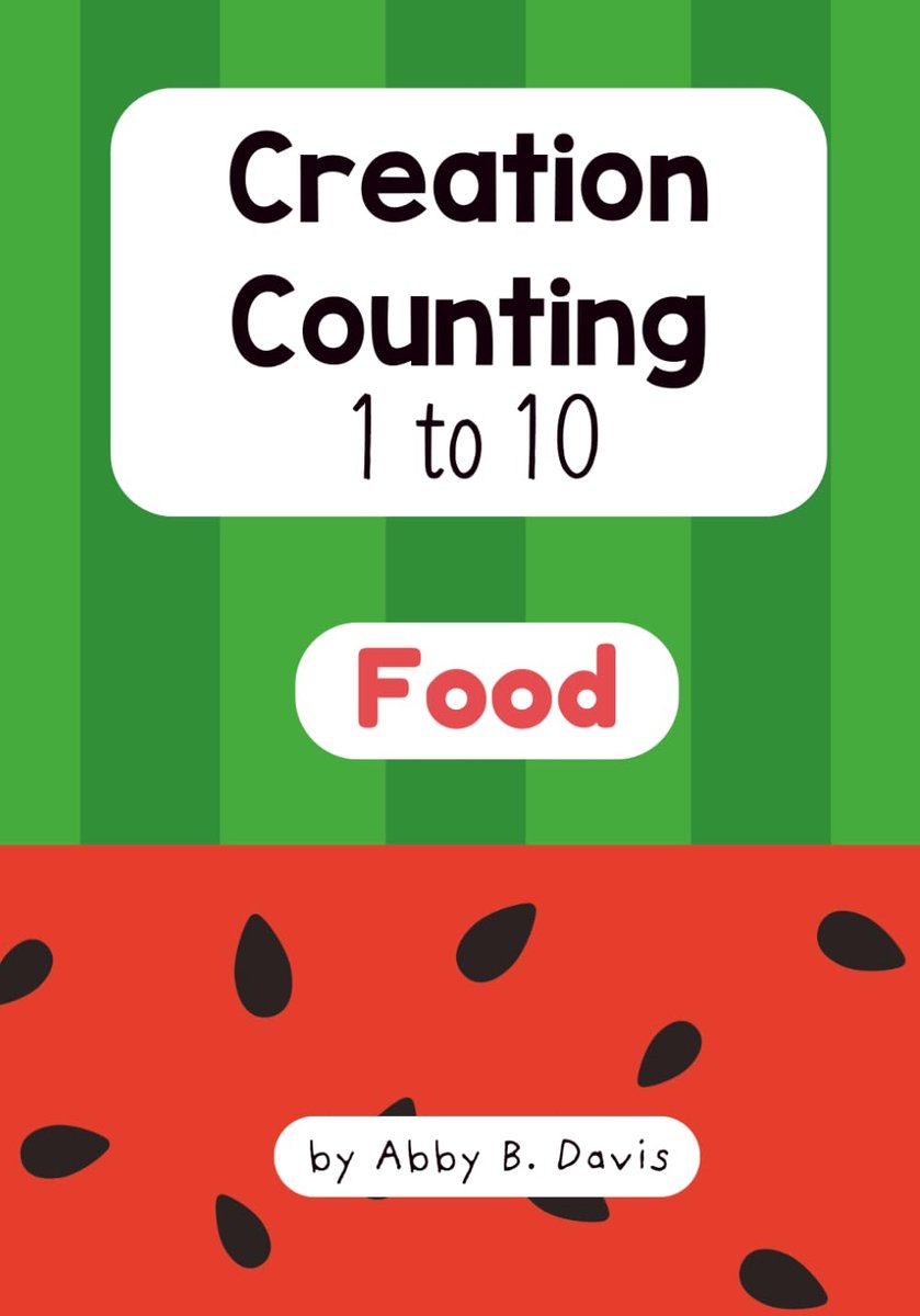 Counting 1-10: Food: Religious | Early Learning Counting to 10 | Paperback | 7x10 inches
