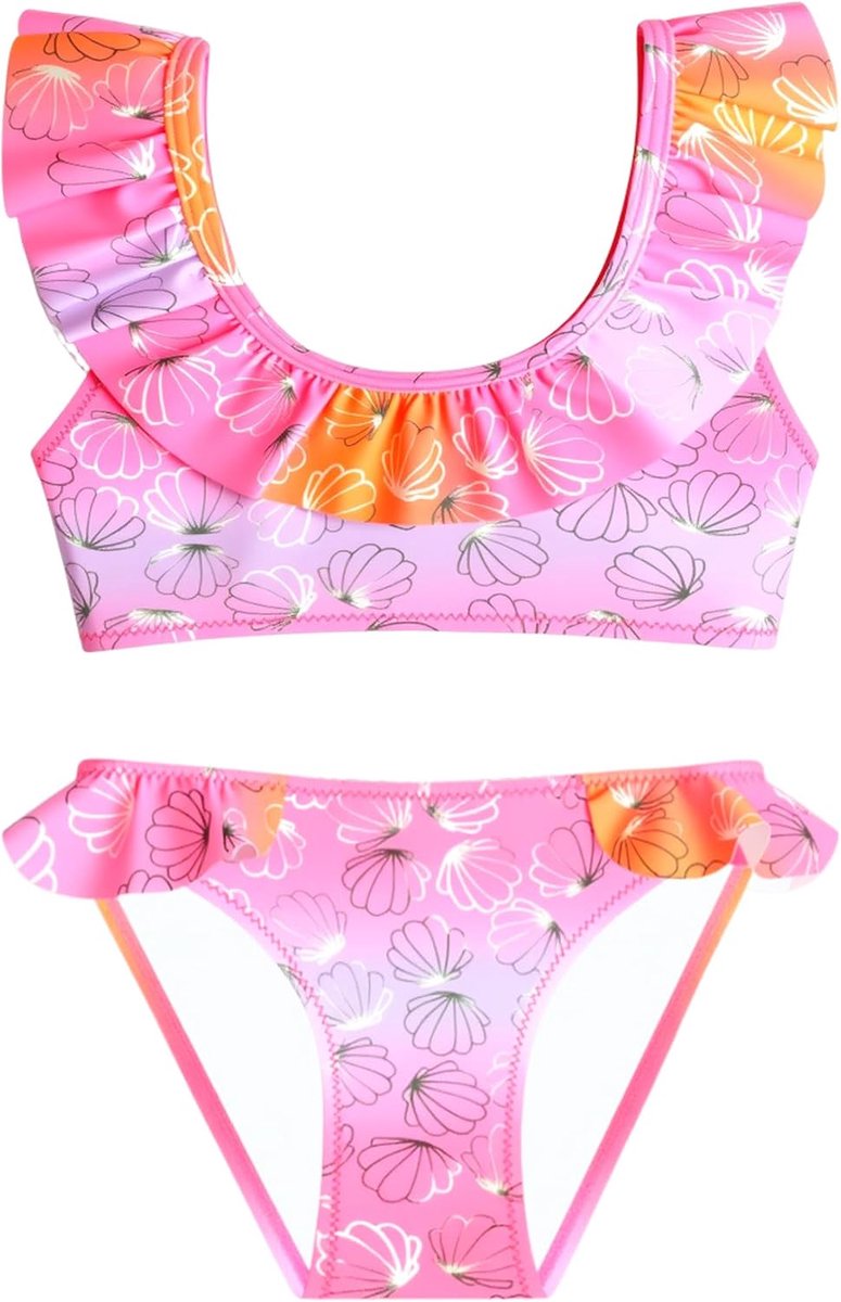 Zwempak, tweedelig bikinisetje, tankinisetjes, zwempak voor meisjes van 2-14 jaar