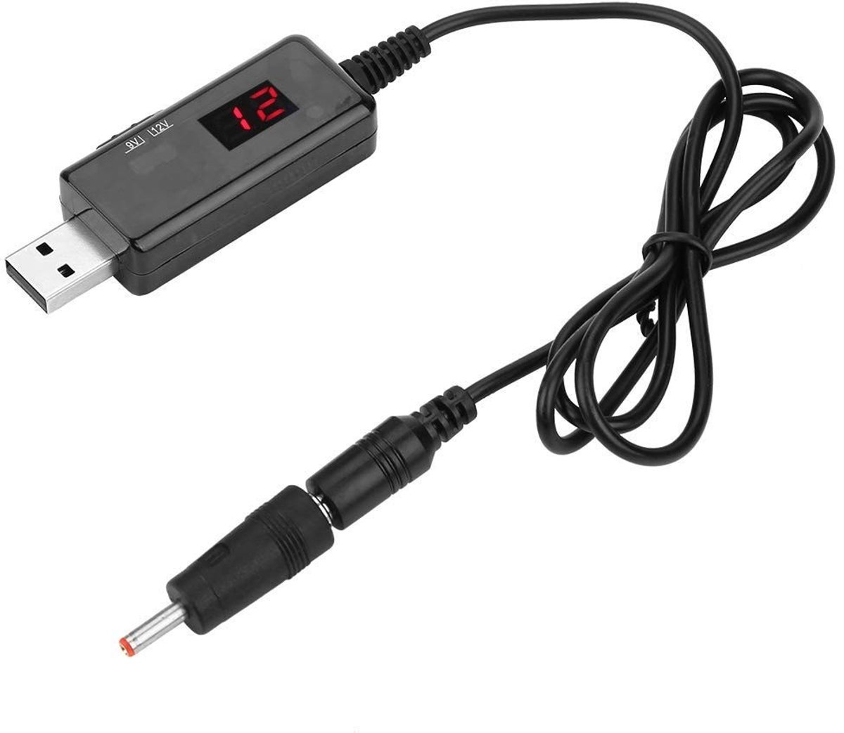 USB naar DC Step-up Boost Spanning Converter met Huidige Regelaar en Lijnweergave 9V/12V voor Elektronische Projecten