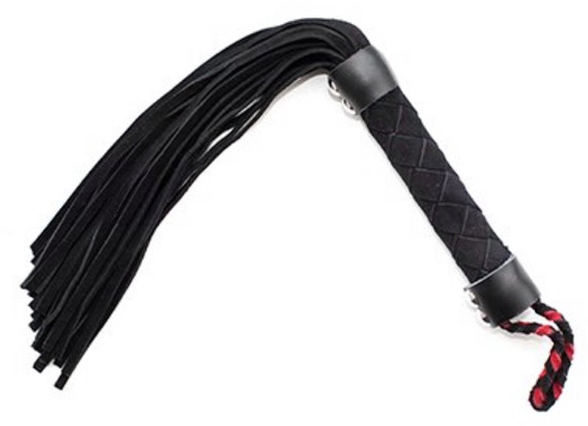 Smart Moves - Leather Flogger 38 cm black