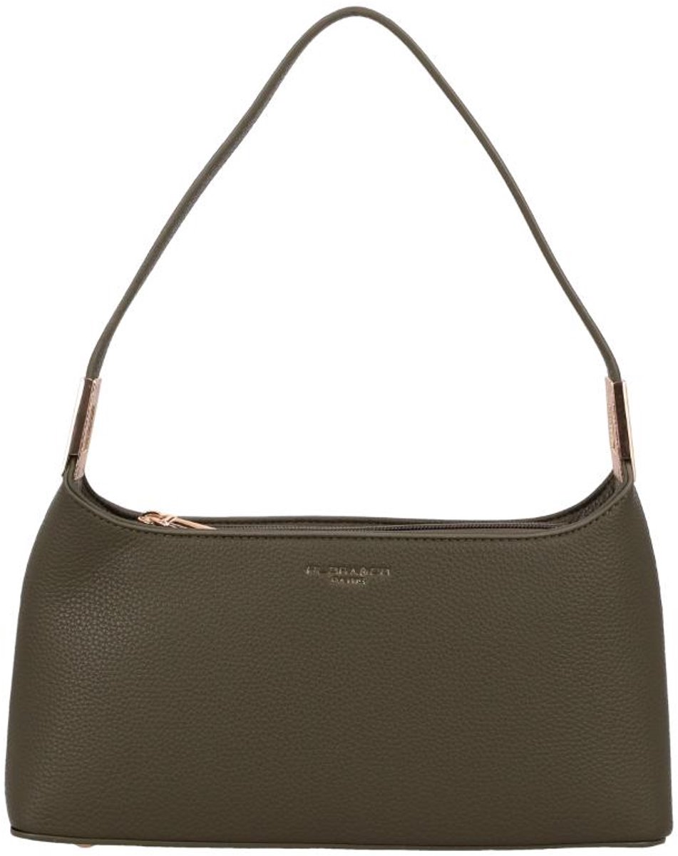 Flora & Co Lorella Medium Handtas Dames - Imitatieleer - Kaki
