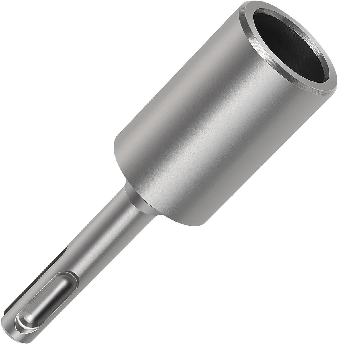 SnelShoppen - SDS PLUS Aardnagelschroevendraaier voor Aardingsstaven, Binnen Diameter 20.5 mm, Buiten Diameter 28 mm, Lengte 100 mm, Professionele Kwa