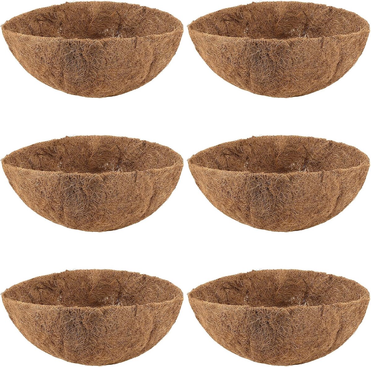 EGoods - Kokos Inlegzolen 30 cm - Hangende Mand Inzetstuk - Bloemenhangers - Set van 6stuks