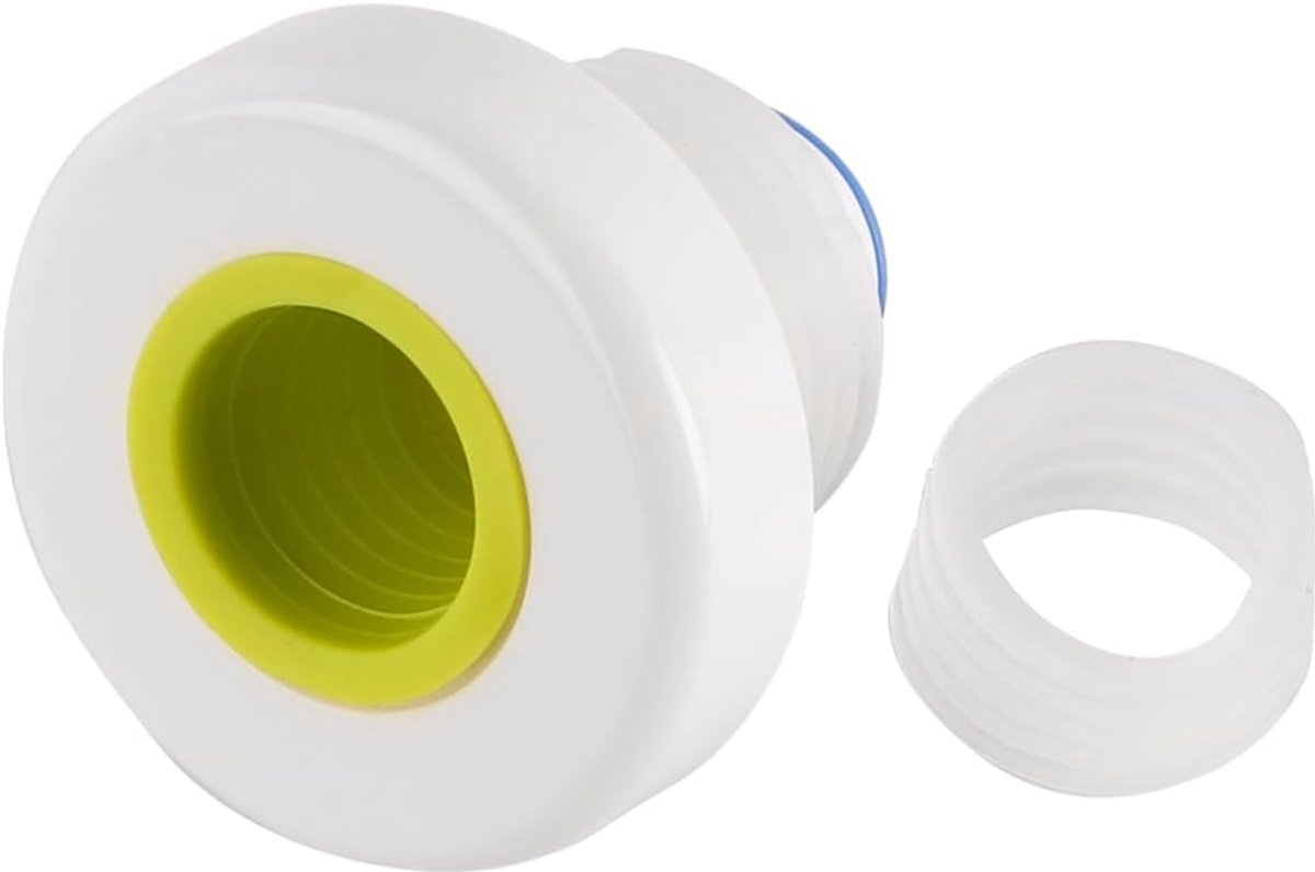 SnelShoppen - Sewer Deodorizer Afvoerslang Aansluiting voor Wasmachine - Anti-geur Afvoerplug met 90° Opening - Keuken en Badkamer Afvoerafsluiter - W