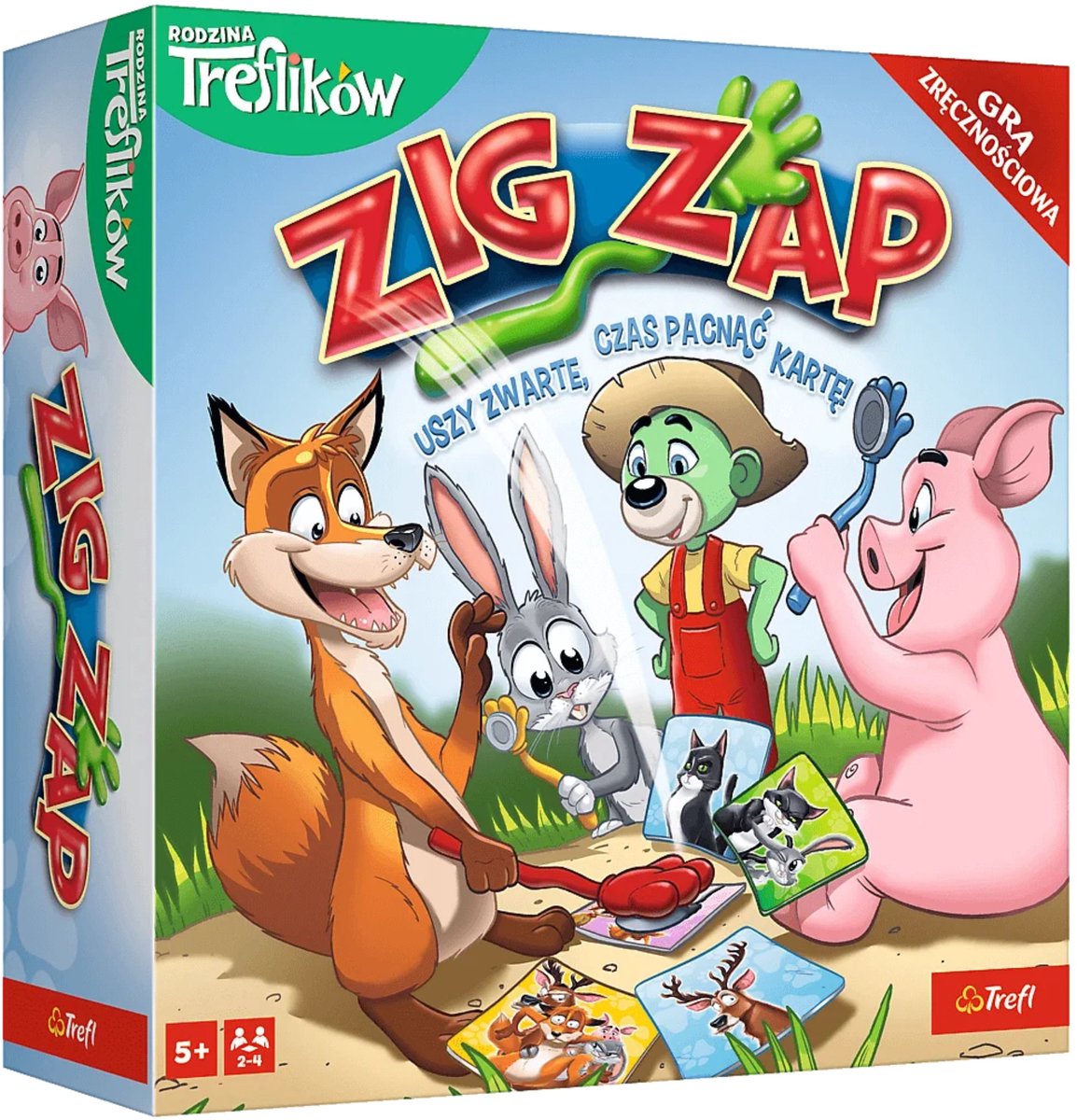 Spel - Zig Zap Treflik Familie Trefl 02821