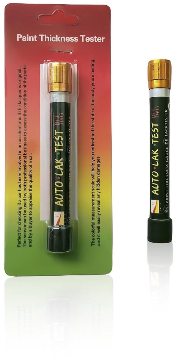 0XBIT Car Paint Thickness Tester, Body Detector, with Magnetic Tip and Micro Scale, Damage Detector for Checking Car - ShopVlot
