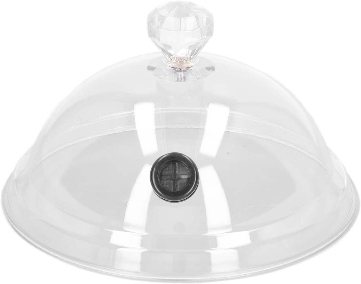 SnelShoppen - Smoke Infuser Hoed, Rookinfuser Deksel, Dome Cover voor Thuis Roken, Acryl Rookinfuser Cloche Lid voor Smoker Sprayer Borden en Schalen