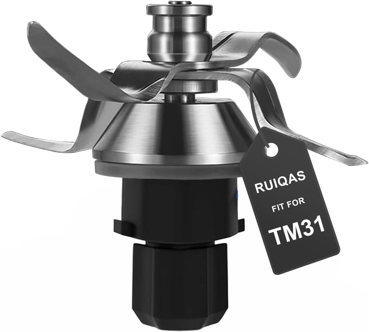 Roestvrijstalen Taartmes met Afsluitring - Vervangmes voor Thermomix TM31, Keukenaccessoire, Bakgereedschap en Kookhulp
