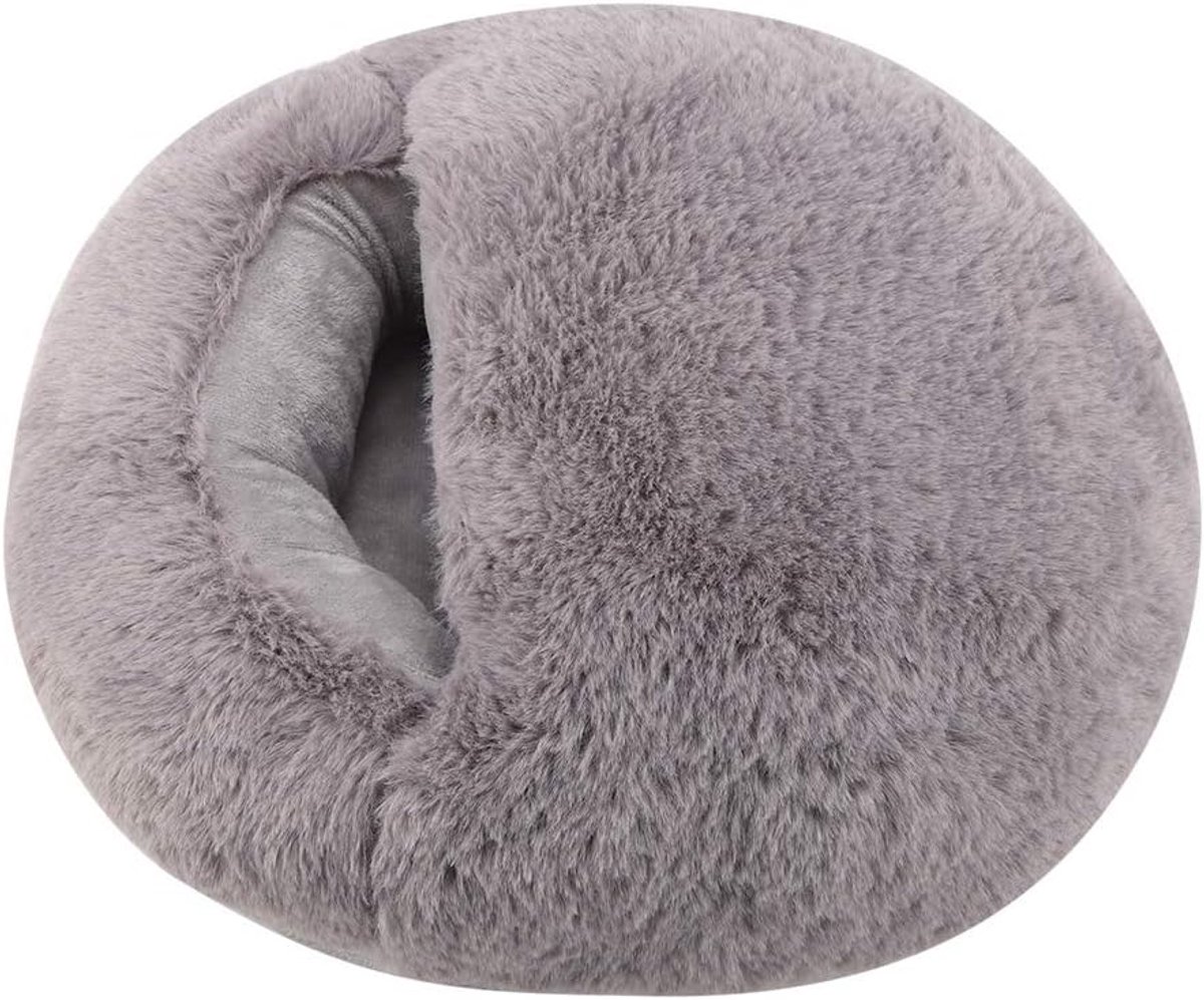 Store_8 - Verwarmde Voetenwarmer - USB Oplaadbaar - Pluche Voetverwarmer - Grijs - Elektrisch Verwarmingskussen - Ideaal voor Winter - Voor Binneng... — cadeau in Wonen & Interieur - foto 4