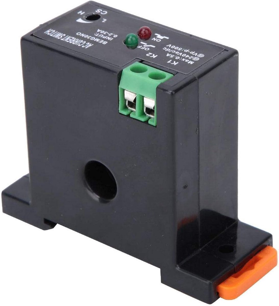 SnelShoppen - Current Detection Switch 0.2~30 A, Instelbare Stroomdetection Schakelaar, AC Huidige Schakelaar, Micro Schakelaar voor Industrie, Langdu