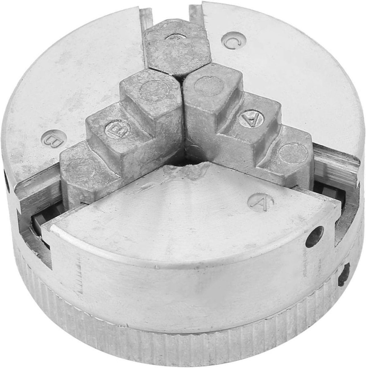 Z011 Self Centering Chuck Zinc Alloy 3 Jaw for Machine Tools for Spindles for Mini Metal Lathe - ShopVlot
