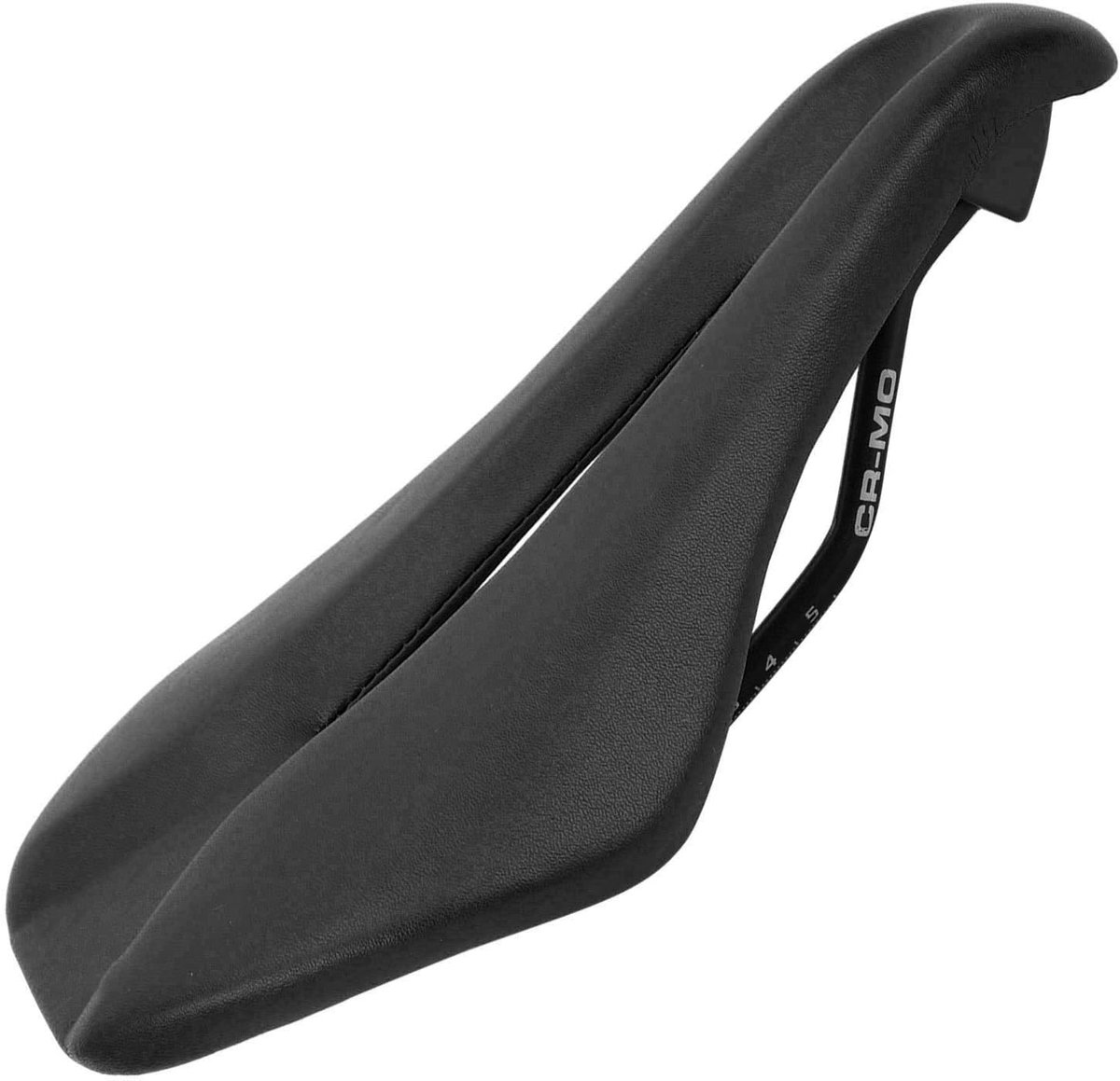 SnelShoppen - Ultralichte Fietszadel Mountainbike Hollow Zadel Fiets Cushion Zitvlak Ademend Schokabsorberend Zadel (Zwart)