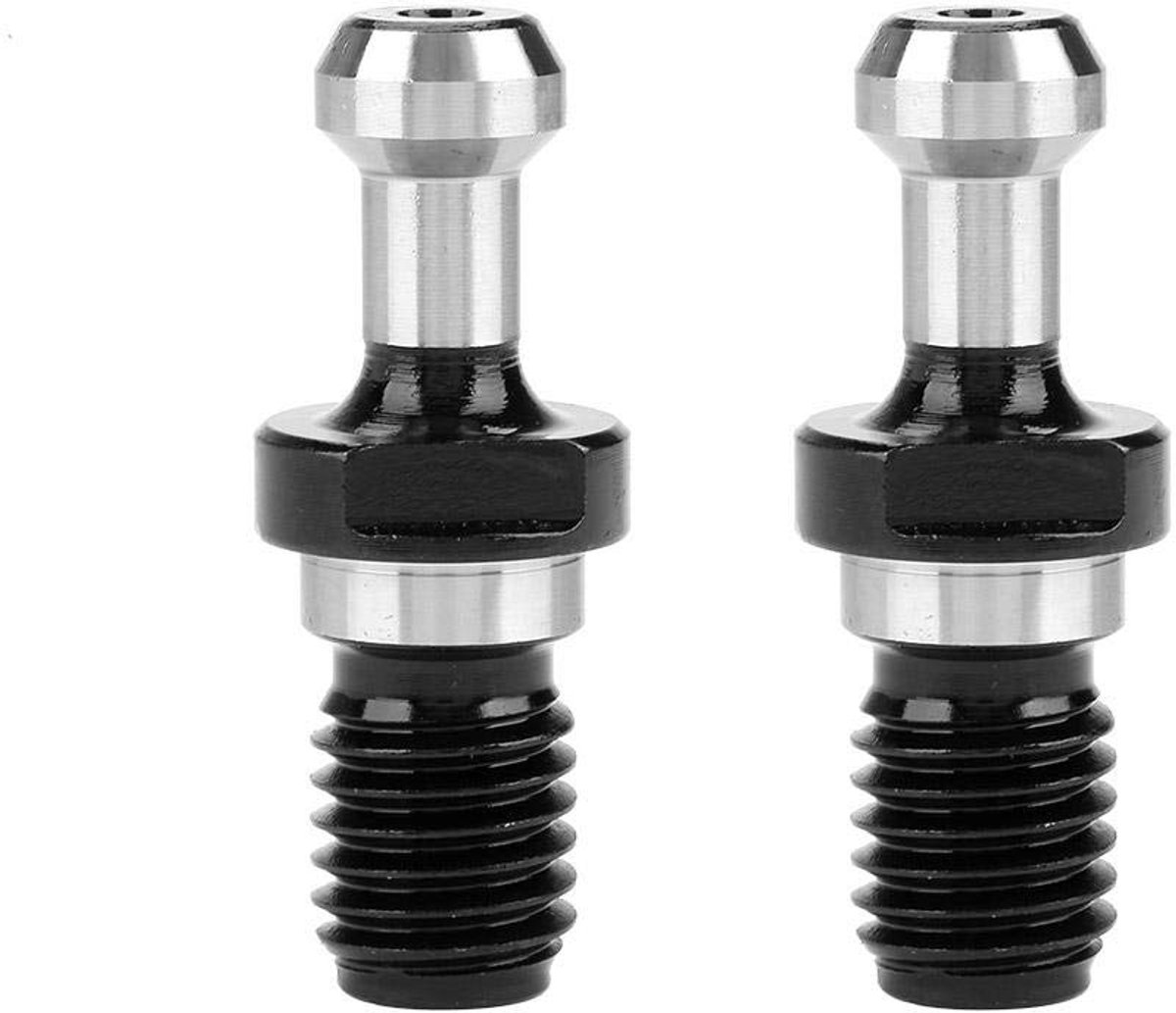 2pcs BT30 CNC 45 degree robust precise and practical traction stud retention knob CNC milling tool holder - ShopVlot