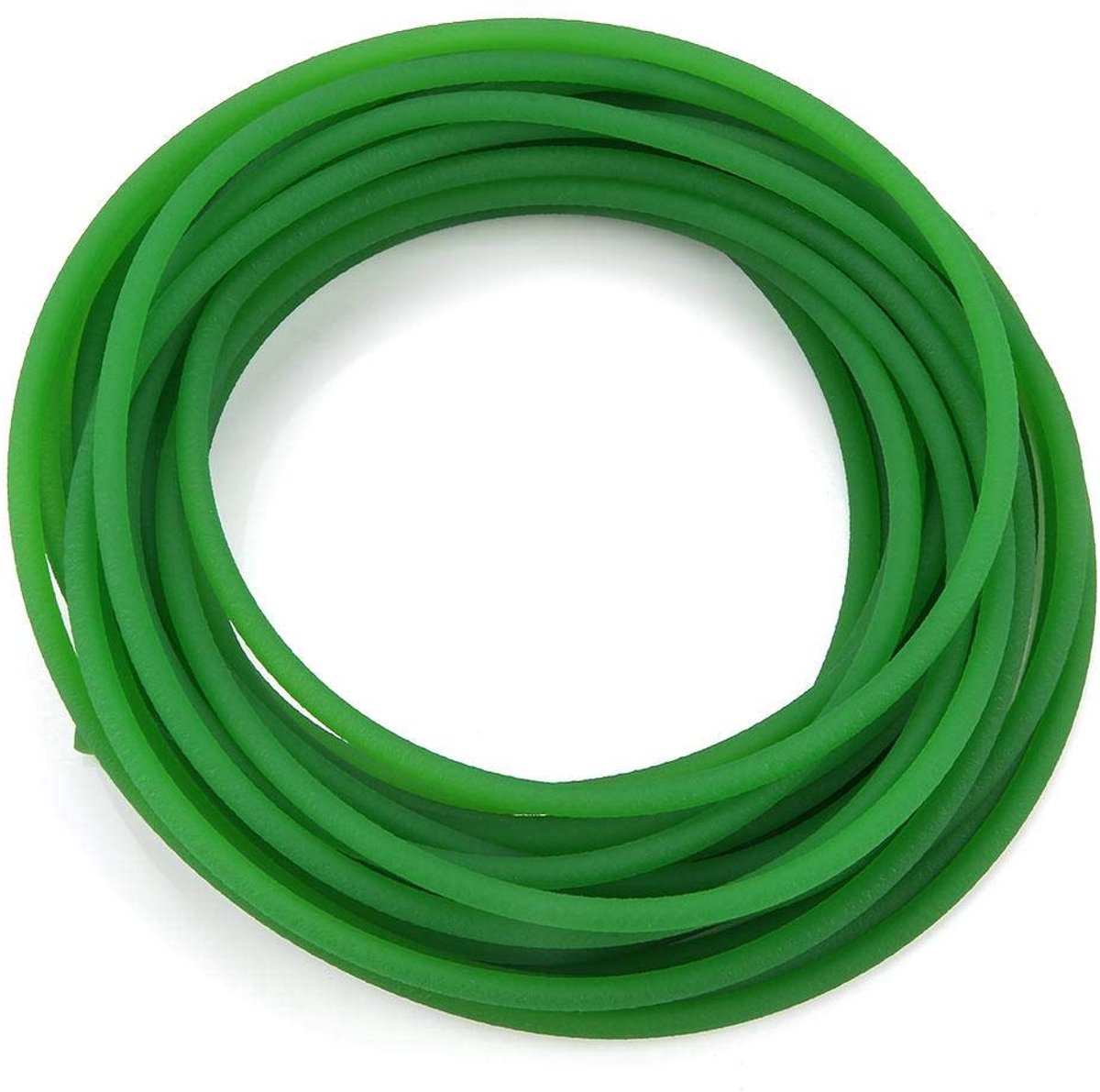 SnelShoppen - PU Ronde Aandrijfsnaar 5mm x 10m Polyurethaan Voor Verpakking, Printen, Spinmachine, Motor en Tegel (Groen)