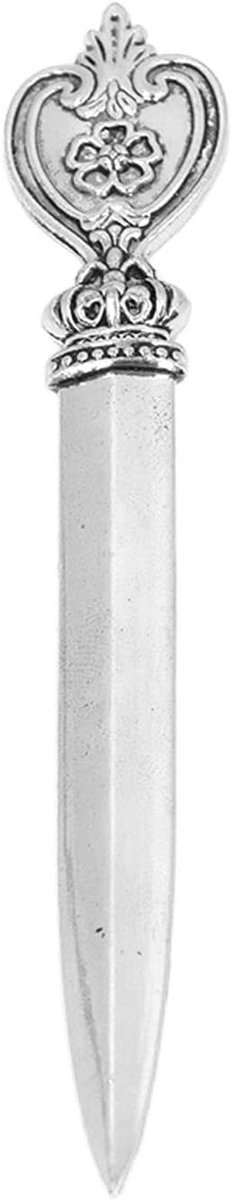 SnelShoppen - Luxe Antieke Stijl Briefopener - Gietijzeren Envelop Snijmes met Ergonomisch Handvat - Perfect voor Thuis en Kantoor - Vintage Desktop A